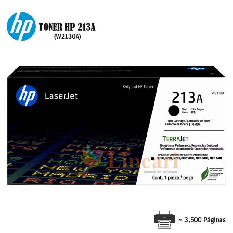 Toner HP 213A Black W2130A