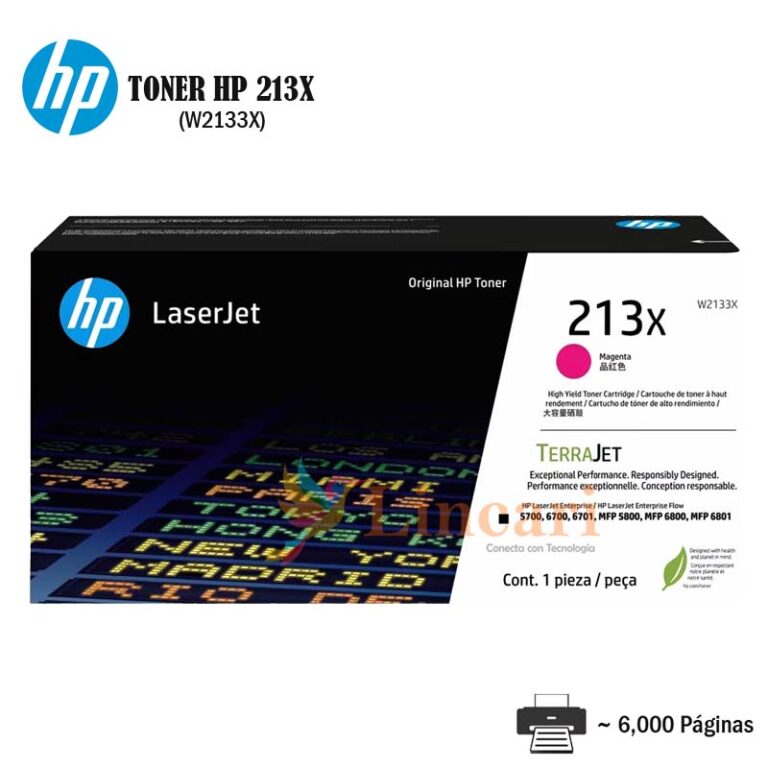 Toner HP 213X Magenta W2133X