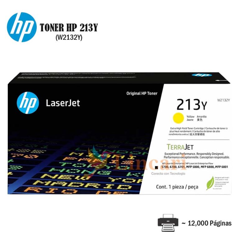 Toner HP 213Y Yellow W2132Y