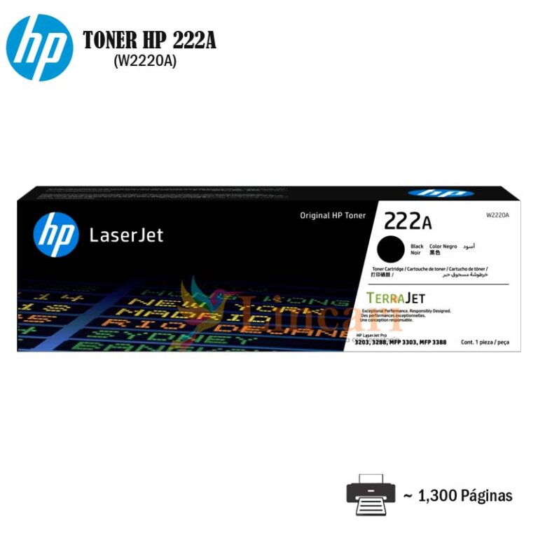 Toner HP 222A Cyan W2221A