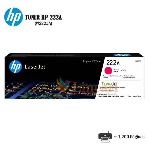 Toner HP 222A Magenta W2223A