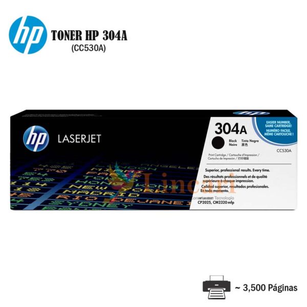 Toner HP 304A Black CC530A