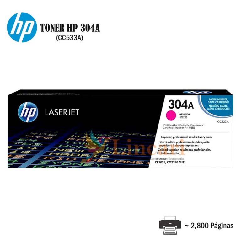 Toner HP 304A Magenta CC533A