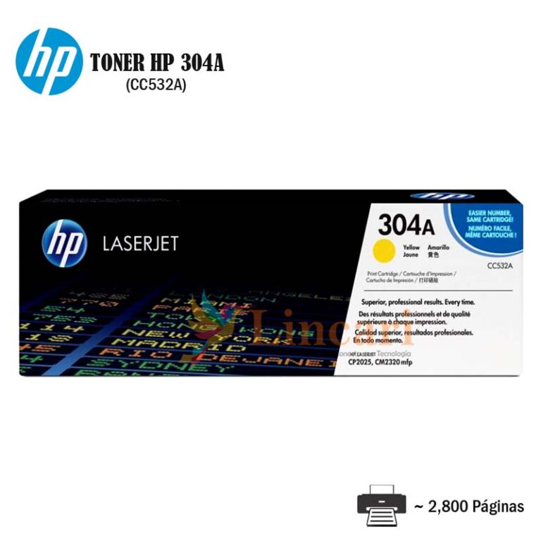 Toner HP 304A Yellow CC532A