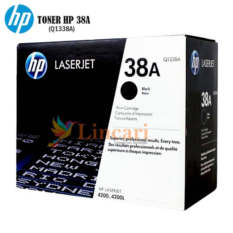 Toner HP 38A Negro Q1338A OriginaL
