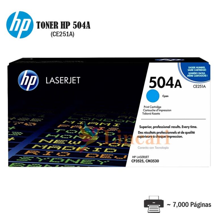 Toner HP 504A Black CE250A