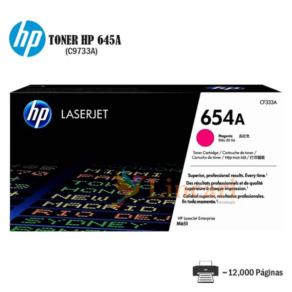 Toner HP 645A Magenta C9733A