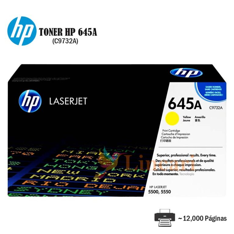 Toner HP 645A Yellow C9732A
