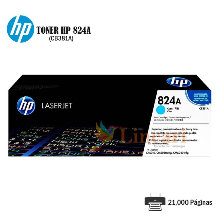 Toner HP 824A Cyan CB381A
