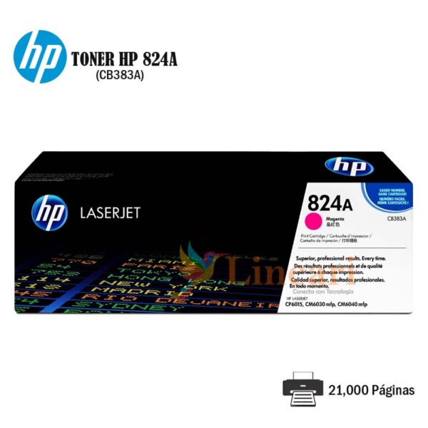 Toner HP 824A Magenta CB383A Original
