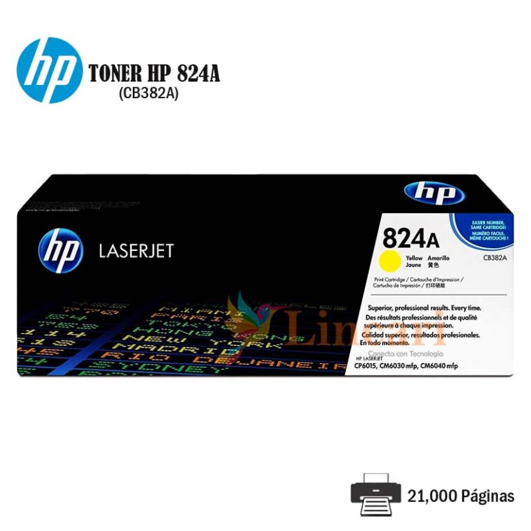 Toner HP 824A Yellow CB382A