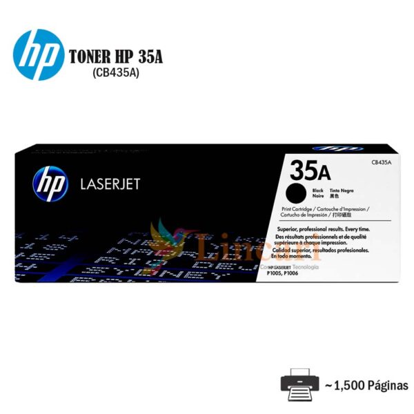 Toner HP CB435A 35A Negro